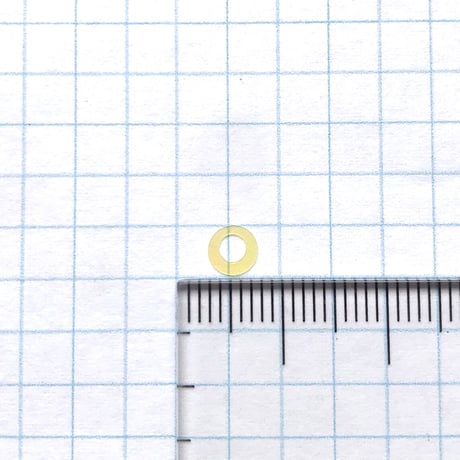 スパンコール リング　5mm（FSCA359 イエロー ）【0.5g】