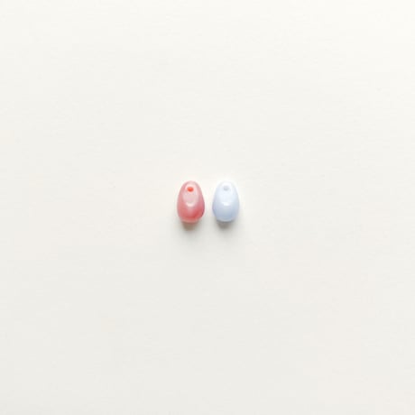 ドロップビーズ S (FEG1305 Φ5mm×7mm) 【単色・2個セット】