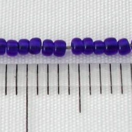 シードビーズ　（JFF018　ブルー　size外径:約1.6mm　特小)    【4g】