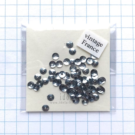 スパンコール 亀甲　3mm（coha516 メタリックライトブルー）【0.4g】