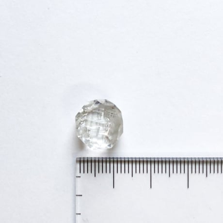 クリアカット ガラスボタン　M （φ12mm　クリア）