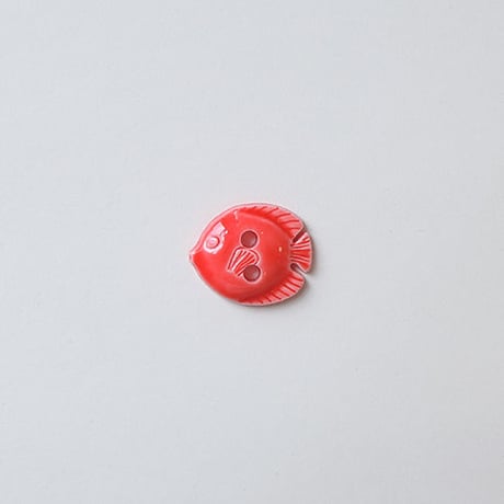フィッシュボタン (JB736434 12mm レッド)
