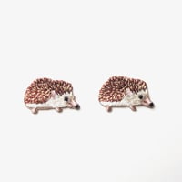 ハリネズミ（ワッペン）【2枚セット】