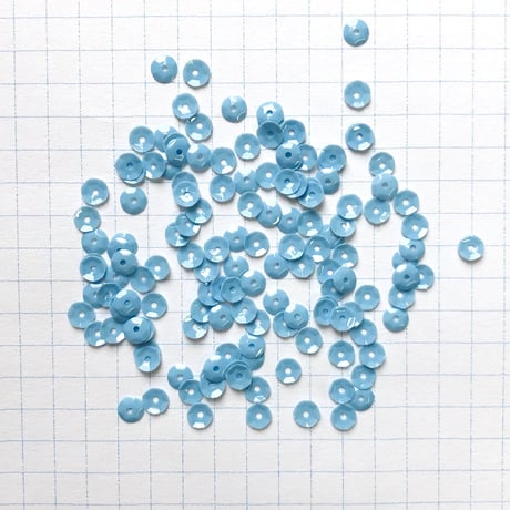 スパンコール 亀甲 4mm（FFS290 ライトブルー）【0.4g】