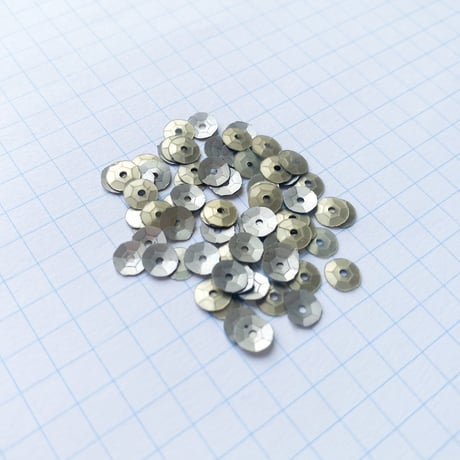 スパンコール ゼラチン製　5mm（coha274 シャンパンゴールド）【0.5g】