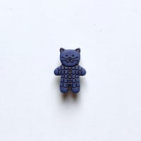 キャットドール・ボタン (JB734347　ブルー)
