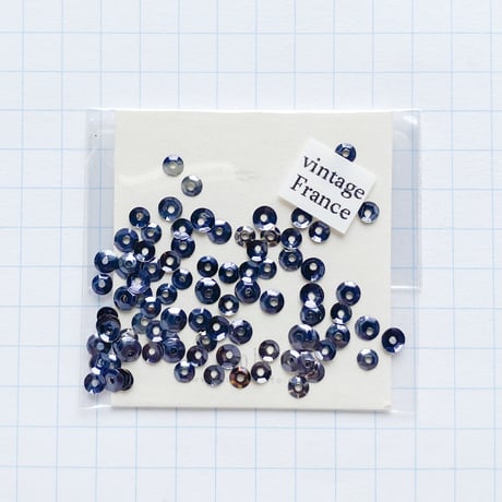 スパンコール　メタル製　3mm（KN064 パープル）【0.5g】