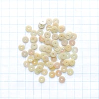 スパンコール ゼラチン製　4mm（coha047 シェルホワイト）【0.5g】