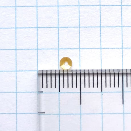 スパンコール　ラウンド（FFS285 トパーズ 3mm/0.3g）