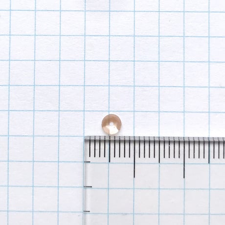 スパンコール 亀甲 4mm (FFS298ライトブラウン)【0.4g】
