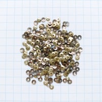 スパンコール ゼラチン製　3.0mm（FSCA389 アンティークゴールド）【0.4g】