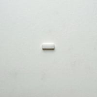 レクタングルビーズ (FEG1136 ホワイト) 【8個セット】