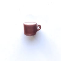 コーヒーカップボタン (JB767252　ブラウン)
