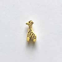 キリンボタン (JB734330　イエロー×ブラック)