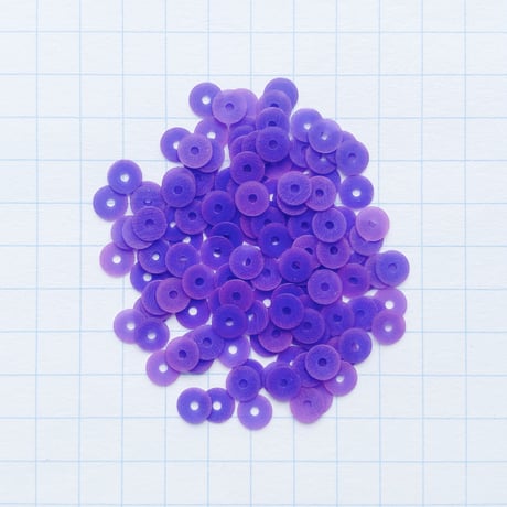 スパンコール 　4mm（coha219　マットパープル）【0.5g】