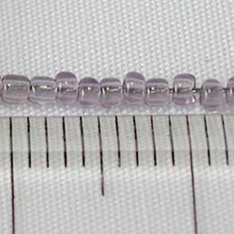 シードビーズ　（JFF025　パープル　size外径:約1.9mm)    【4g】