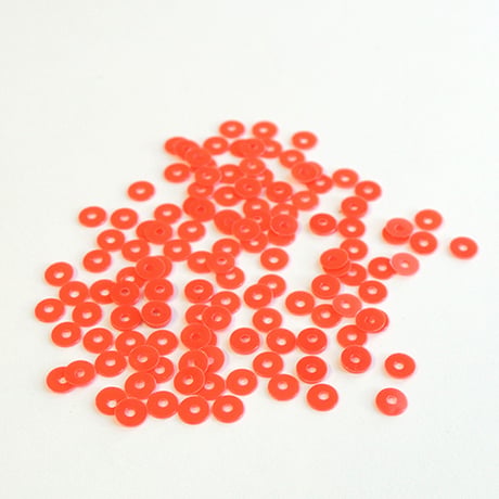スパンコール ラウンド 3mm（FFS280 レッド）【0.3g】