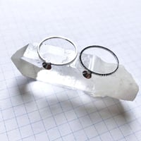 貼り付けリングパーツ・円錐型カップ（Φ4mm×2mm　シルバー)  【2個セット】