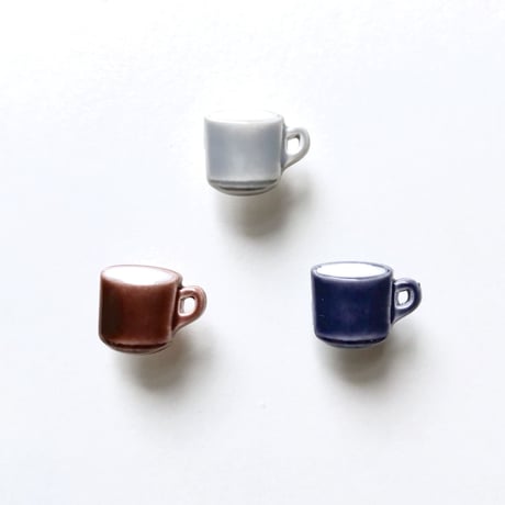コーヒーカップボタン (JB767252　ネイビー )
