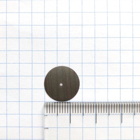 スパンコール ラウンド 14mm（FSCA111  グレー）【0.8g】