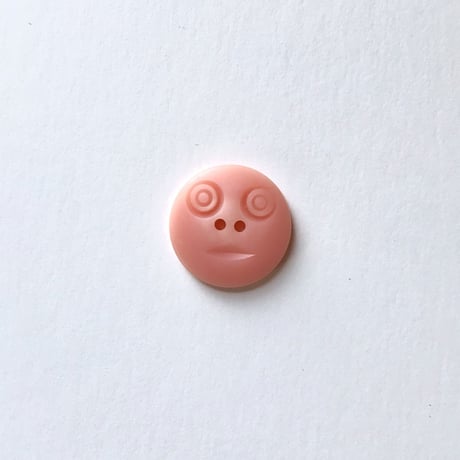 スマイルボタン　( Mサイズ　ピンク)