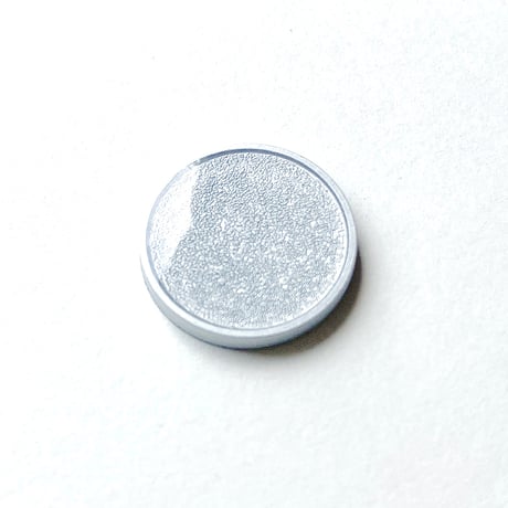 銀縁ラウンドカボション(JB767030 Φ18mm クリアカラー）【２個セット】