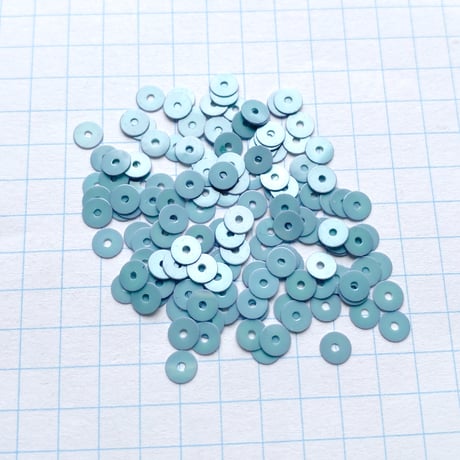 スパンコール 　4mm（coha214　ライトブルー）【0.5g】
