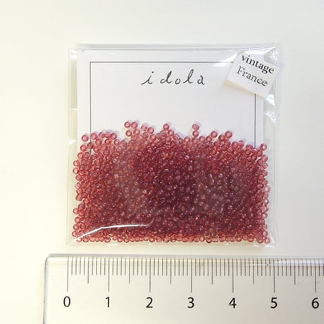 シードビーズ　（JFF028　ピンク　size外径:約1.8mm)    【4g】