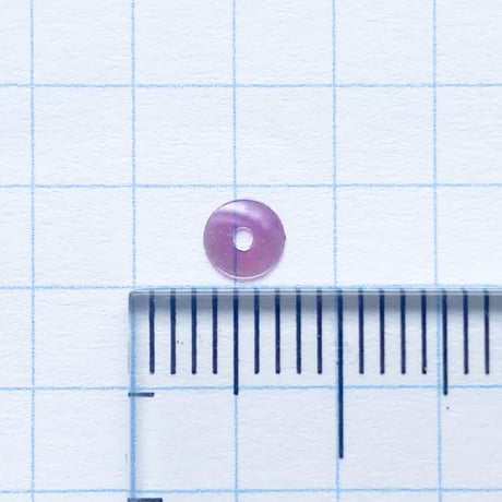 スパンコール 　4mm（coha218　クリアパープル）【0.5g】
