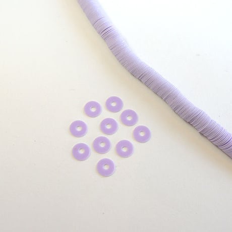 糸通しスパンコール 3mm フラット（MFP1501P303　パープル）【1本】