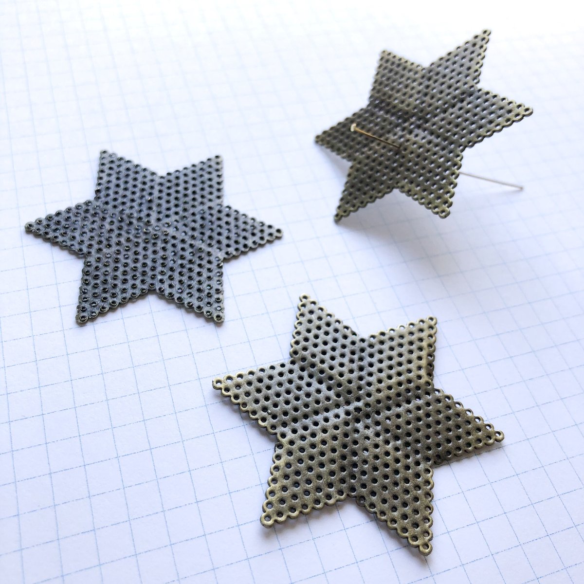 アンティーク　カットガラスの器　六芒星 アンティーク カットガラスの器 六芒星