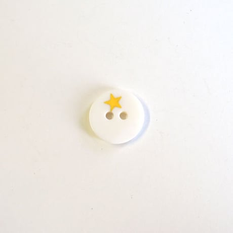 星のシェルボタン M (JB107004 イエロー)