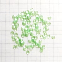 スパンコール 亀甲 4mm（FFS299　ライトグリーン）【0.4g】