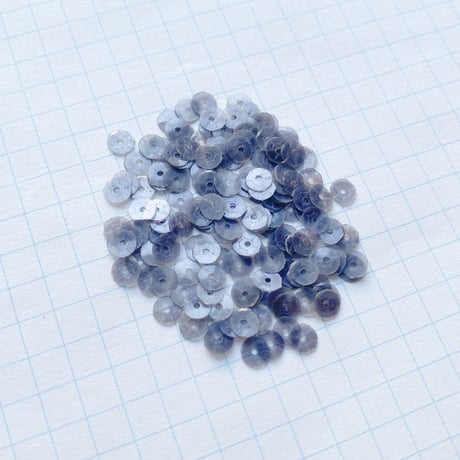 スパンコール ゼラチン製　4.0mm（coha112 グレー）【0.5g】