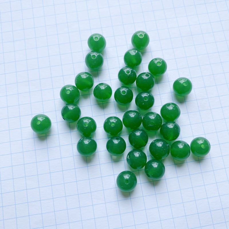 Pearl ジャパンヴィンテージ ジャパンヴィンテージ・ビーズパック（JVB413 グリーン）【 30個