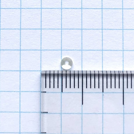 スパンコール　ラウンド（FFS281 グレー 3mm/0.3g）