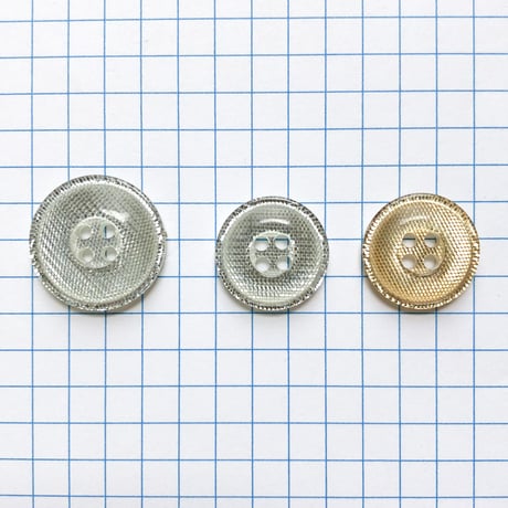 サンドウィッチボタン　（Φ15mm　ゴールド）