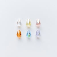 カット入りドロップビーズ（FJ103)　【単色・4個セット】