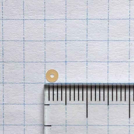スパンコール ラウンド 3mm（FSCA329 ピーチ）【0.3g】