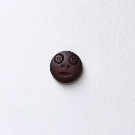 スマイルボタン　(Sサイズ　チョコレート)