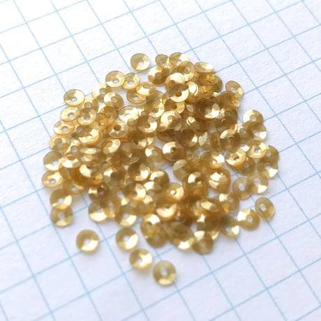 スパンコール　ラウンド（FFS285 トパーズ 3mm/0.3g）