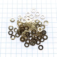 スパンコール リング　5mm（FSCA259 ゴールド）【0.3g】