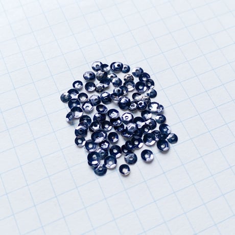 スパンコール　メタル製　3mm（KN064 パープル）【0.5g】
