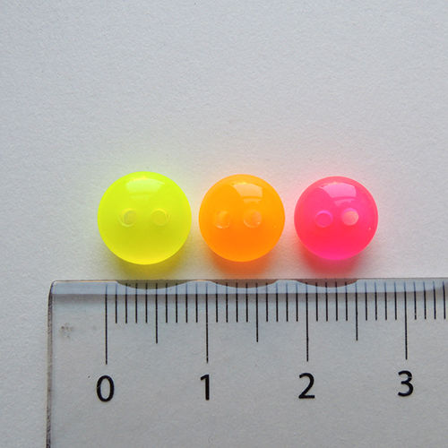 ネオンカラーボタン(JB461088 9mm イエロー) | idola