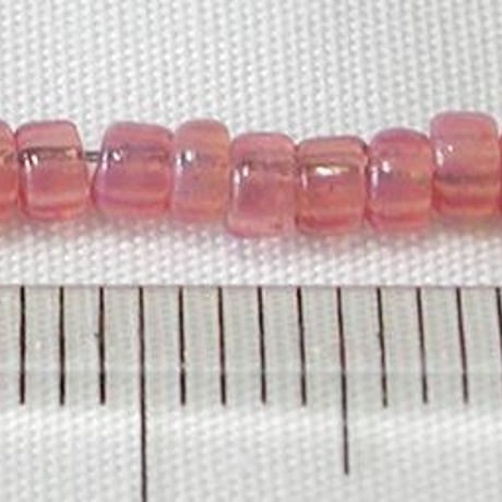 シードビーズ　（JFF138　ピンク　size外径:約2.6mm)    【4g】