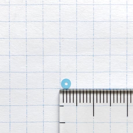 スパンコール ラウンド 3mm（FSCA344 クリアライトブルー）【0.3g】