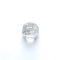 クリアカット ガラスボタン　L （φ15mm　クリア）