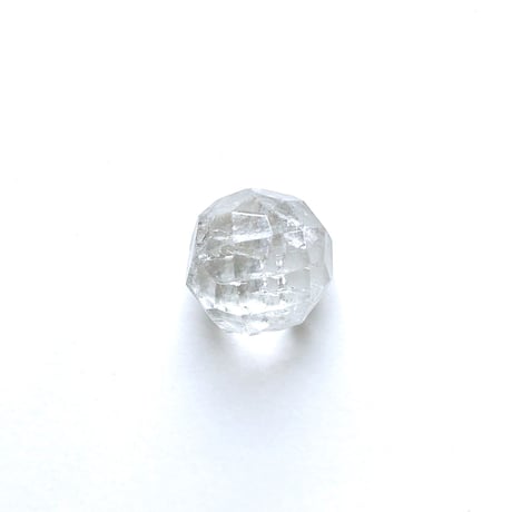 クリアカット ガラスボタン　L （φ15mm　クリア）