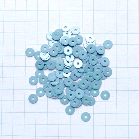 スパンコール 　4mm（coha214　ライトブルー）【0.5g】