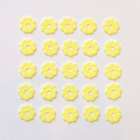 スパンコール フラワー5mm（FFS236 イエロー）【25枚セット】